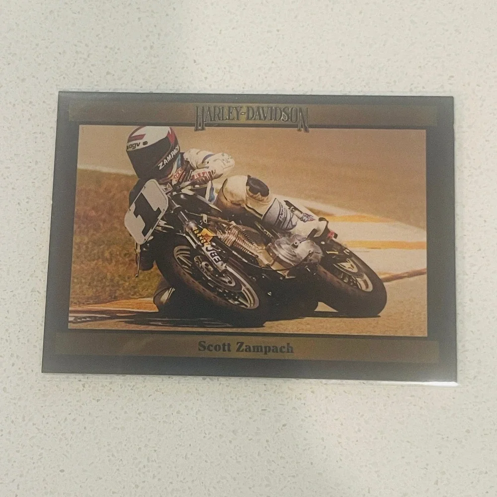1992 Harley-Davidson Series 2 Scott Zampach #186 Trading Card Collect-A-Card